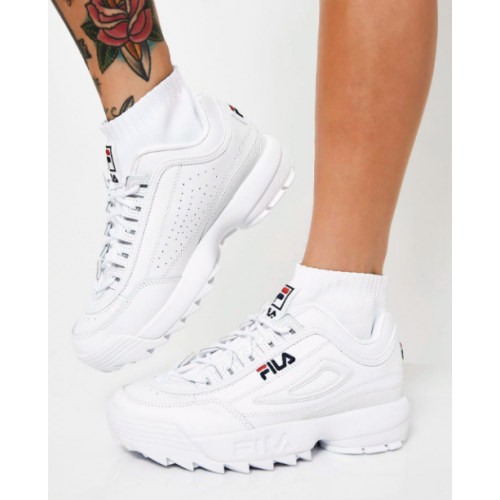 T nis FILA Disruptor 2 Premium Branco Cl ssico